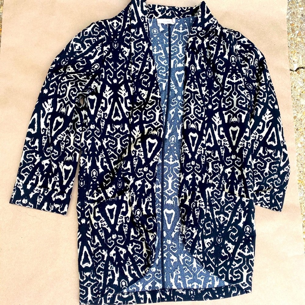 Lush open front blazer size Small